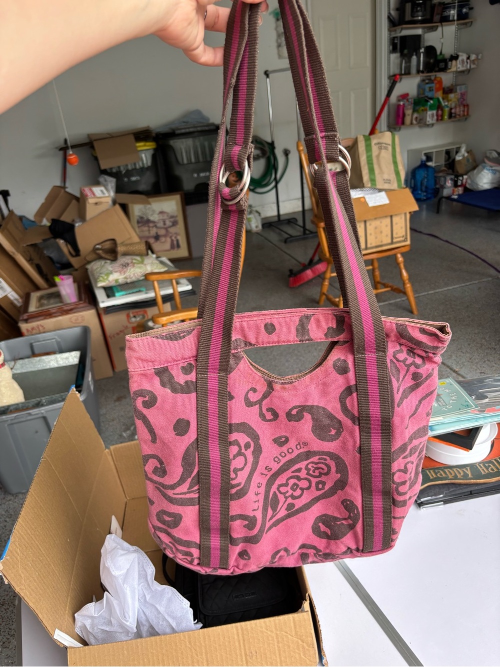 Life Is Good Canvas Tote Bag